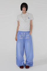 TWINKLE LETTERING SWEATPANTS