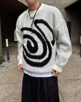 スプルースモヘアニット