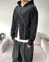 Round Spray Hood Zip-Up