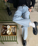 ソフトライト - デニムパンツ