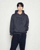 25FW テーパードフィットウォッシングデニムパンツ ブラック