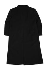 No.0983 wool 30 P line long COAT (3color)