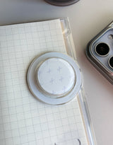 [MADE] クラウドリボン エポキシ MagSafe対応 スマホグリップ