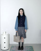 Leopard mini tote bag