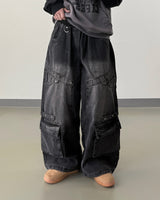 Jeban Utility Cargo Denim