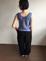 Fine stripe ribbon nasi  (2color)
