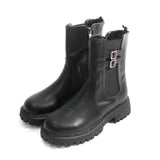 Tina Two Belt Chelsea Boots_B2541