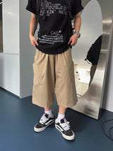 トミーダイアゴナルポケットステッチバミューダパンツ4C