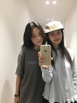ルーシー フリルカラー Tシャツ(2color)