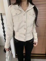 Cielo Classic Epaulet Slim-fit Jacket