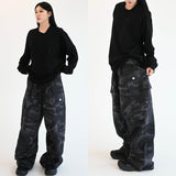 ODDBALL LIP STOP CAMO PARASUIT CARGO PANTS KHAKI
