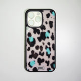 Soft Pop Leopard Phone Case Pale Blush (BK_MagSafe Glass)