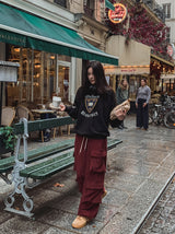 Oxford heavy pile sweatshirt