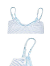 Anika Lace Stripe Camisole