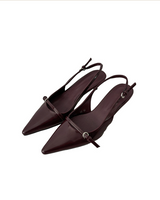 Château one - buckle stiletto heels(4cm)