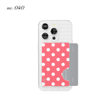 DANCE [ no. 039 ~ no. 051 ] Circles Magsafe card pocket