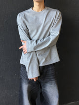 Poin Basic Crop Long Sleeve 3C