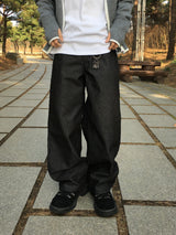 Onz Non-Fade Striped Denim Pants