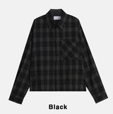Horse Pigment Crop Shirt