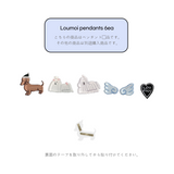 Loumoi pendants 6ea