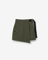 ヒップカーゴセットアップラップスカート＆パンツ [ ブラック ]