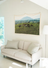 JEJU mountain horse tassel blanket