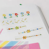 String Beads Clear Tape / Necklace