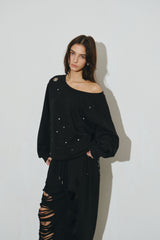 eyelet mtm (black)