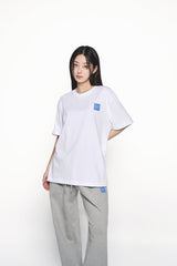 25SS ボックスベーシックロゴショートスリーブTシャツ ホワイト
