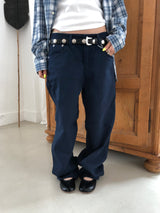 DAILY STRAIGHT COTTON PANTS
