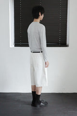 diagonal long sleeve
