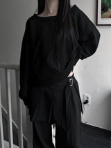 カットロウオフショルダーmtm (3color)