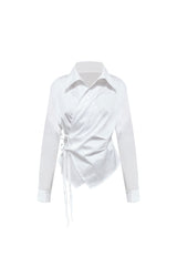 HALO WRAP SHIRT / WHITE