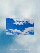 Under the blue sky, Landscape rug 100x150