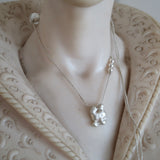 Deli silver neckless (Rabbit)