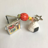 スクエアミラーキーチェーン