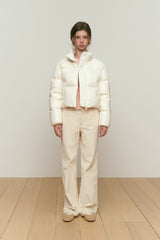 CHERRY GLOSSY DOWN [IVORY]