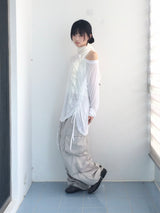 ライト テクスチャー シャーリング Tシャツ