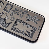 NEWTOPIA_BioDoodle Bumper Mirror Phone Case (BK)
