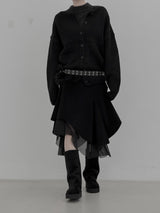 Sベーシックニットカーディガン