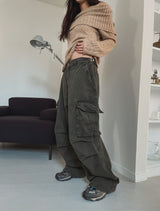 Vatti Bijo Washing Cargo Pants