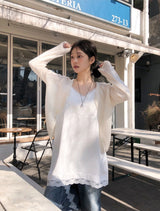 RS パステルモヘアウールニットカーディガン (6color)