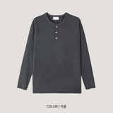 Lau Golji Henley Neck Long Sleeve 3C