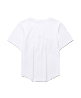 Messy Kiss Logo Tee White (KIB6MFT504A)