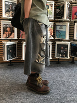 Melan Destroid Bermuda Denim Pants 2C