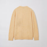 ALPACA SHAGGY KNIT LEMON