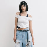agクロスTシャツ (ホワイト)