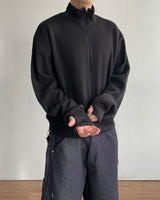 Heden Crop Knit Zip-up