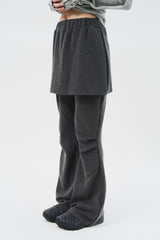 (W) ケリアスカートパンツ (2color)