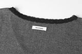 Betty lace tee - charcoal
